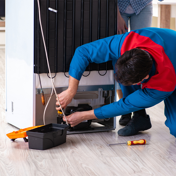 will the repair service cause any damage to my refrigerator in Pineland